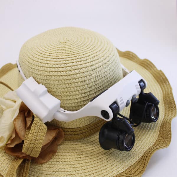 Casque loupe avec lumière LED – Image 4