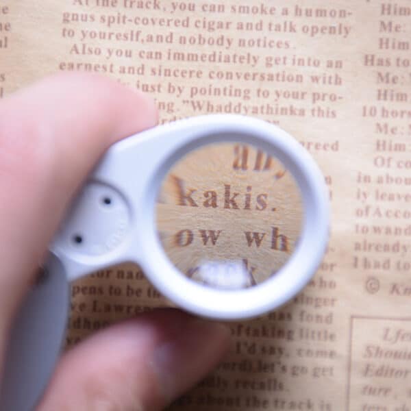 Loupe de bijouterie de calibre 25mm avec éclairage 40 fois. Loupe pour bijoutiers – Image 6