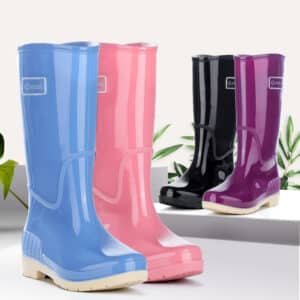 Chaussures de pluie antidérapantes pour femmes et hommes