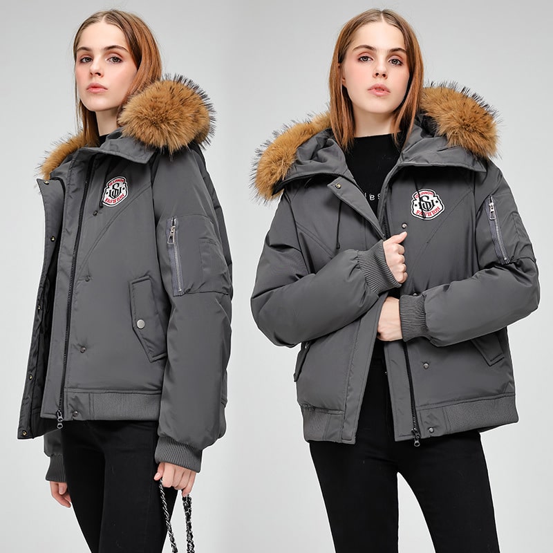 Manteau chaud d’hiver rembourré en coton pour femmes – Image 2