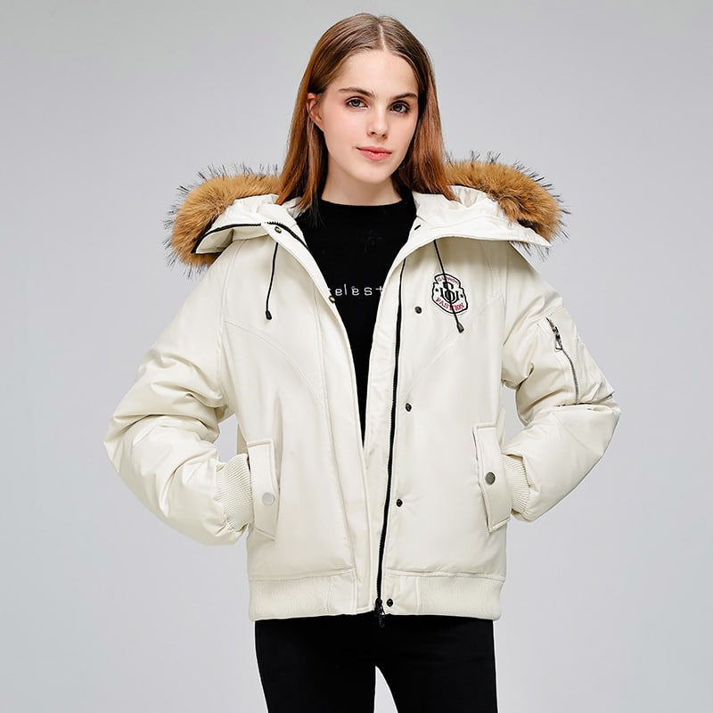 Manteau chaud d’hiver rembourré en coton pour femmes – Image 4