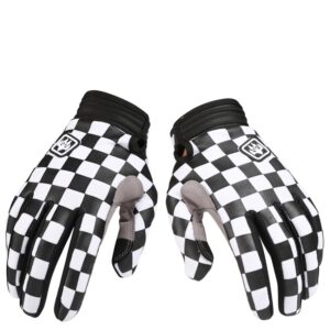 Gants de moto et de vélo en cuir. Écran tactile