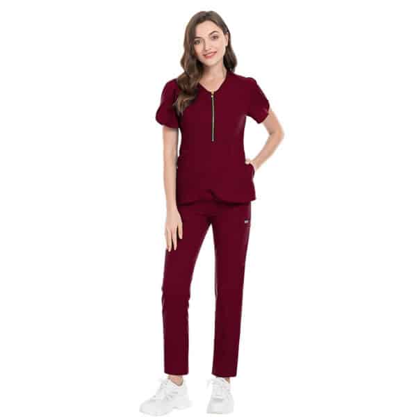 Uniforme de travail pour aide-soignantes, infirmières et médecins pour femmes – Image 3