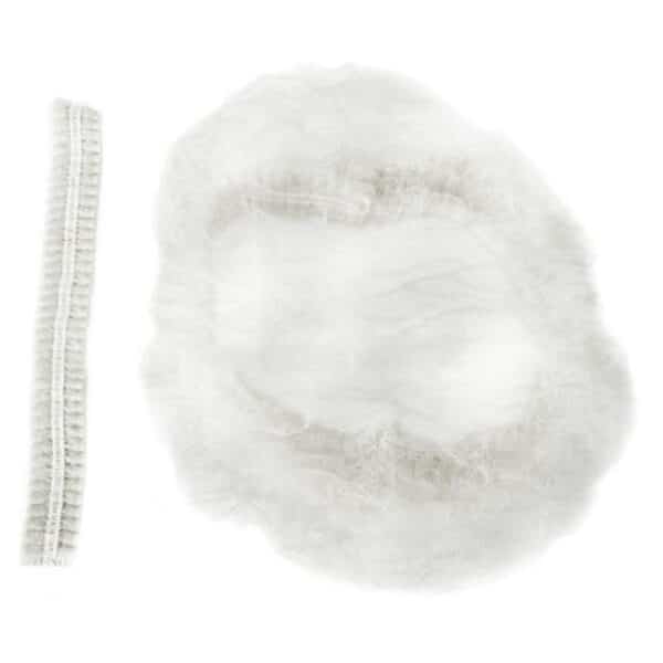 100 pièces. Chapeaux jetables. Barres non tissées. Casquettes anti-poussières – Image 8