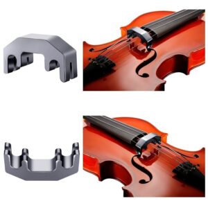 Sourdine noire en métal pour violon