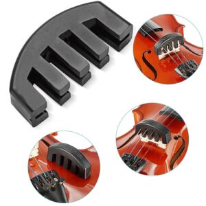 Violon sourdine. Accessoires spéciaux pour violon. Microphone en caoutchouc
