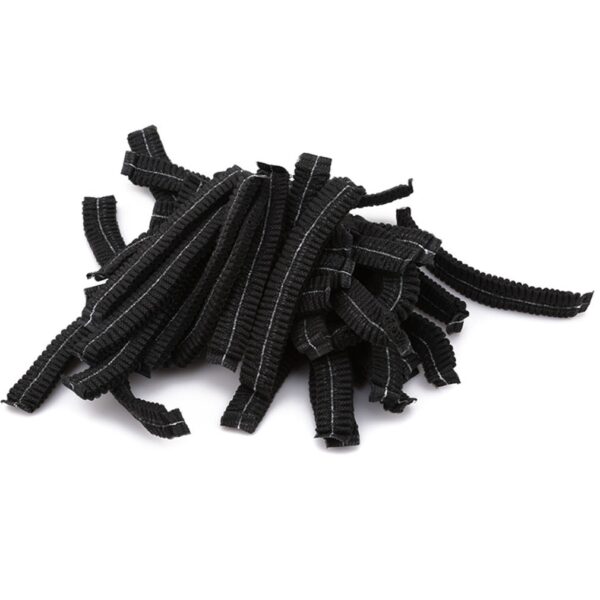 100 pièces. Chapeaux jetables. Barres non tissées. Casquettes anti-poussières – Image 6
