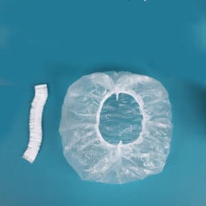 100 pièces. Bonnets de cuisine jetables imperméable à l'eau, à l'huile et aux produits chimiques