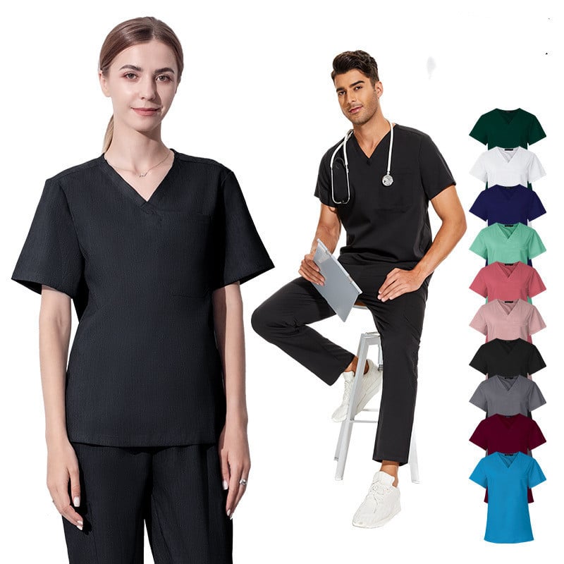 Uniforme de travail pour infirmières, esthéticiennes, cosméticiennes, chimistes hommes et  femmes