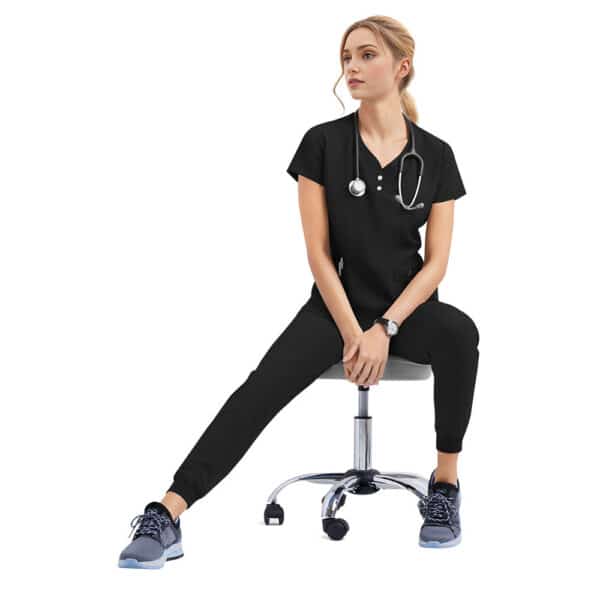 Uniforme de travail pour aide-soignates, infirmières et médecins pour femmes – Image 2