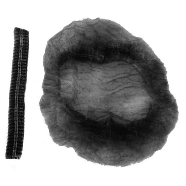 100 pièces. Chapeaux jetables. Barres non tissées. Casquettes anti-poussières – Image 2