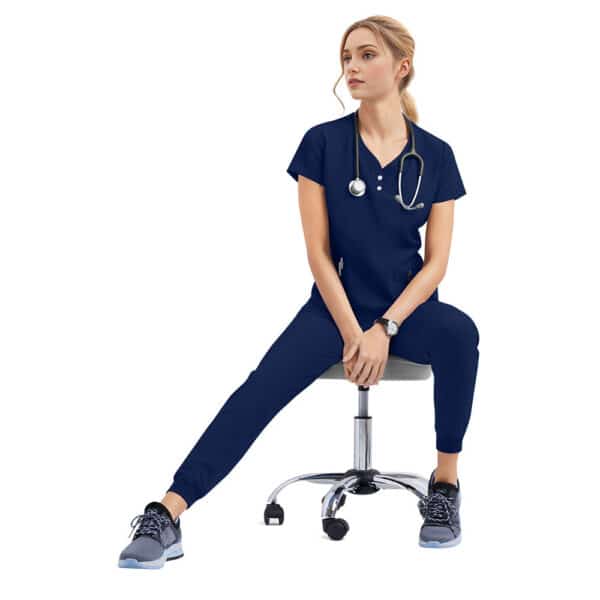 Uniforme de travail pour aide-soignates, infirmières et médecins pour femmes – Image 3