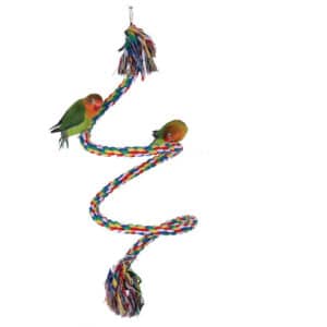Corde à grimper pour perroquets. Corde d’escalade pour perroquets. Jouet pour oiseaux