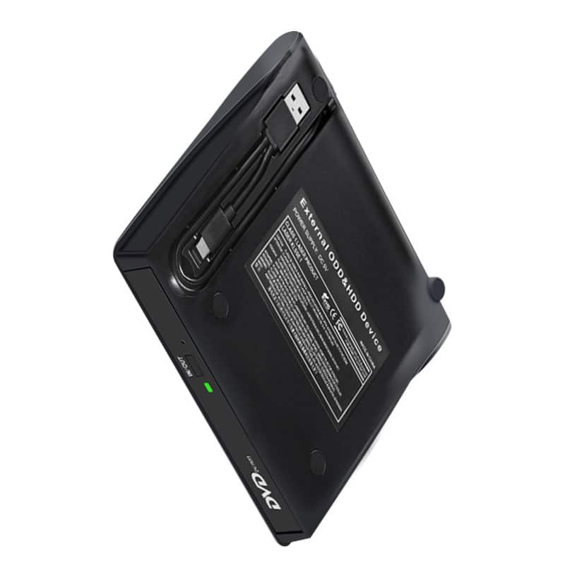 Graveur externe. Ordinateur. Lecteur externe général. Ordinateur portable. Lecteur optique mobile – Image 3