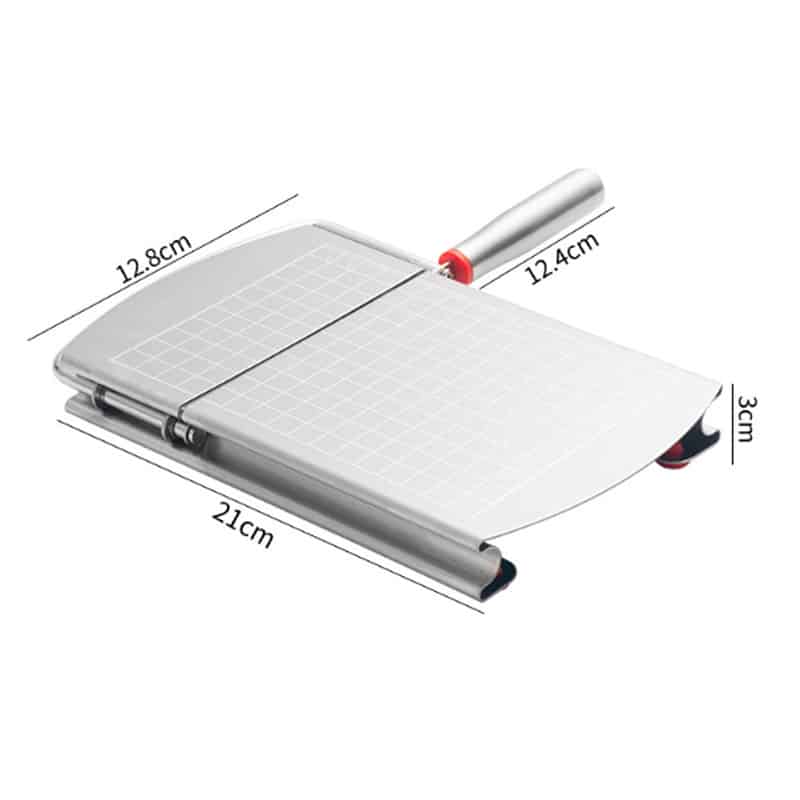 Trancheuse multifonctionnelle. Beurre. Fromage. Jambon. Saucisse. Gadgets de cuisine. Planche à découper en acier inoxydable avec base d’aspiration en silicone – Image 4