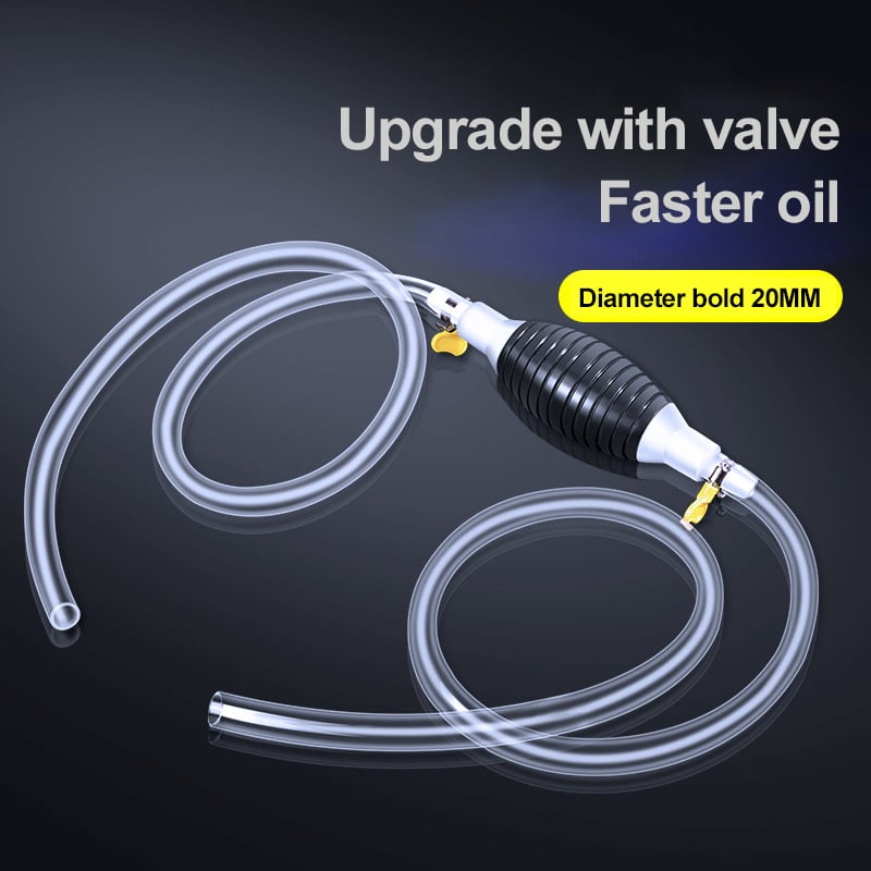 Pipette manuelle d'aspiration de réservoir de carburant pour voitures, camions et motos – Image 5