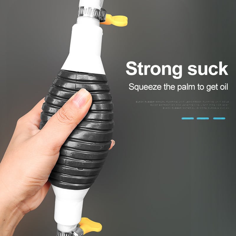 Pipette manuelle d'aspiration de réservoir de carburant pour voitures, camions et motos – Image 4