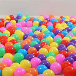 100 pièces. Ballon rebondissant coloré pour piscine. Ballon marin