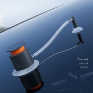 Outil de réparation de fissure de pare-brise de voiture. Correcteur de verre brisé