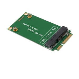 MSATA SSD vers carte riser SATA mini PCIE SSD