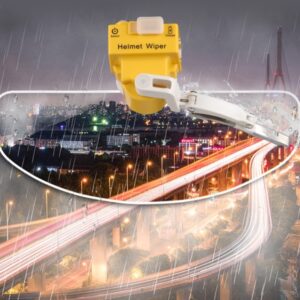 Essuie-glace portable pour casque de moto et véhicule électrique