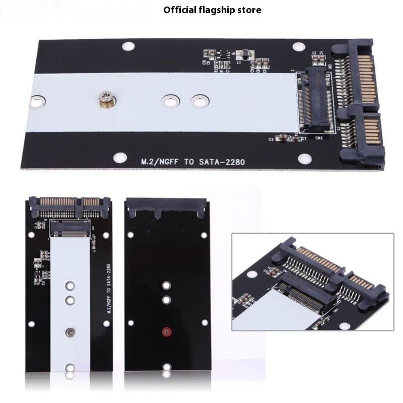 Carte adaptatrice SSD à semi-conducteurs MSATAm2 N
