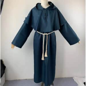 Vêtement de moine médiéval. Robe de moine. Vêtement de prêtre pour hommes et femmes