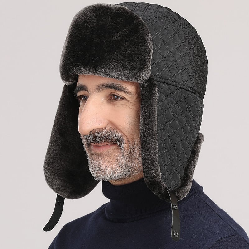 Chapeau chaud d’hiver. Protection des oreilles contre le froid pour hommes et femmes