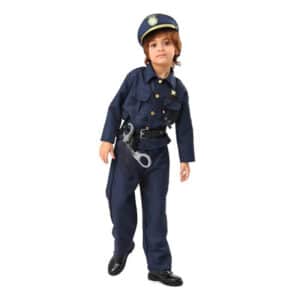 Uniforme de police pour enfants Costume de jeu de rôle pour filles et garçons