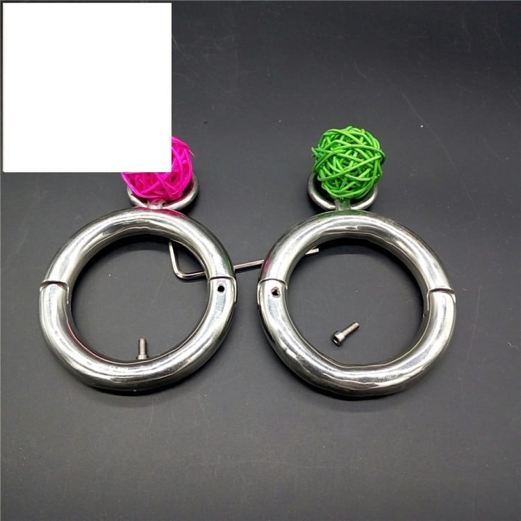 Bracelet de cheville rond en acier inoxydable pour hommes et femmes – Image 5