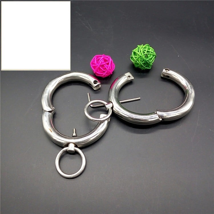 Bracelet de cheville rond en acier inoxydable pour hommes et femmes – Image 6