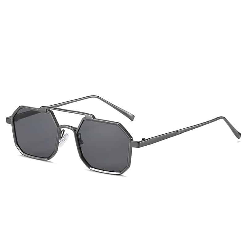 Lunettes de mode à monture géométrique pour hommes et femmes – Image 4