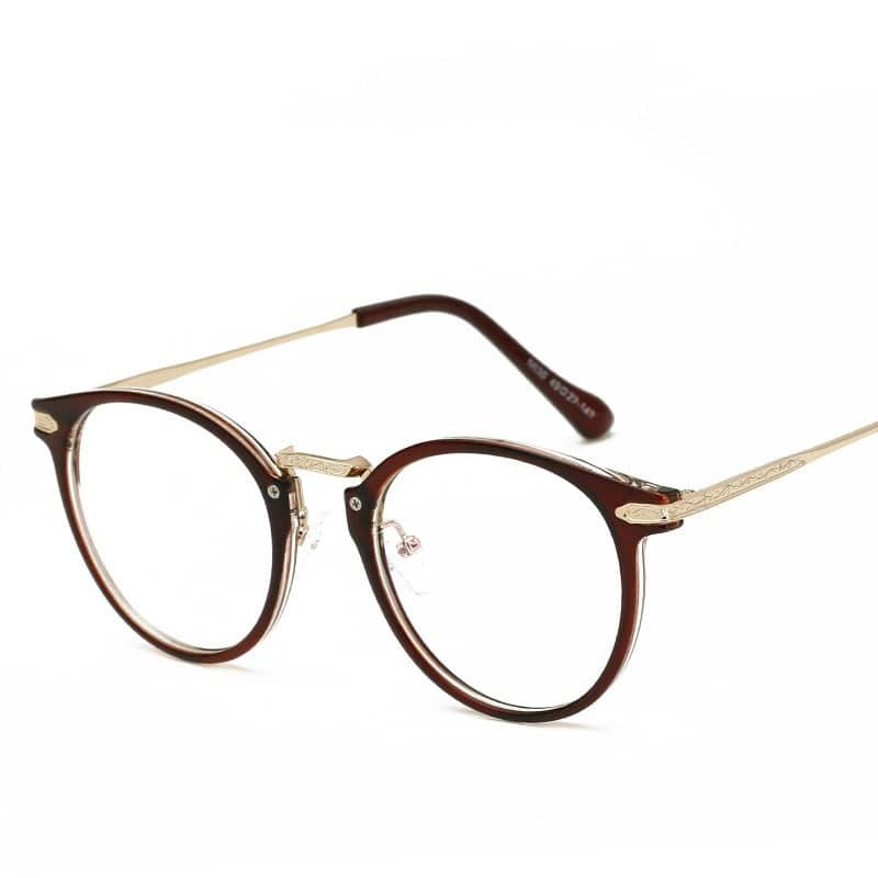 Lunettes rétro à monture ronde à la mode pour hommes et femmes – Image 2