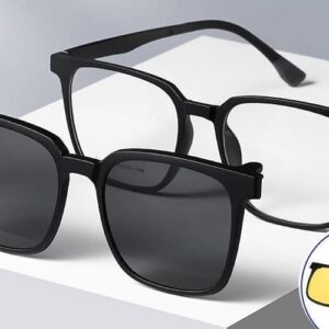 Lunettes de myopie trois-en-un tendances pour hommes et femmes