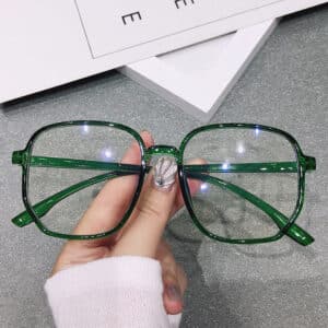 Lunettes à grande monture créatives pour femmes