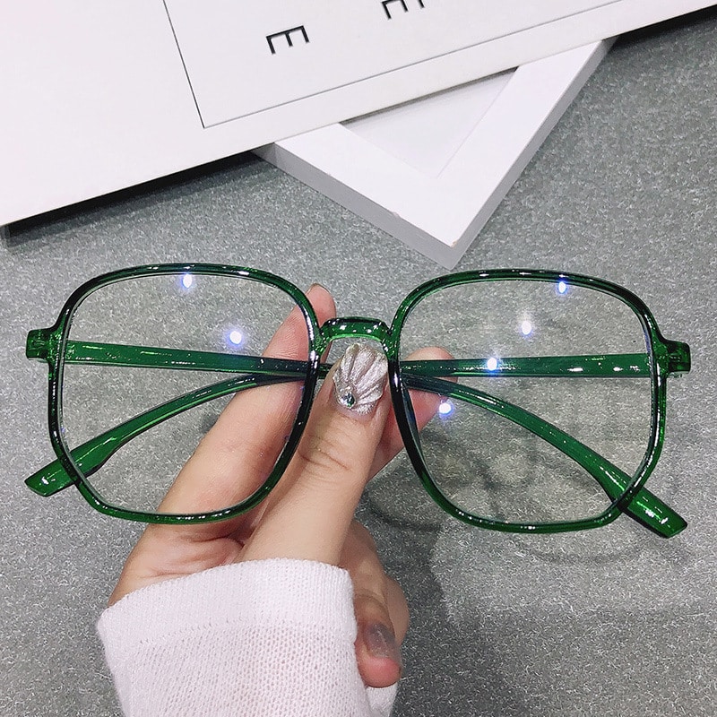 Lunettes à grande monture créatives pour femmes