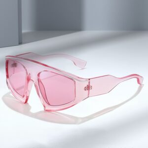 Lunettes de soleil de sport à grande monture pour hommes et femmes
