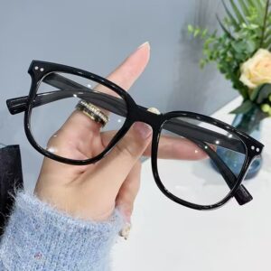 Lunettes sensorielles avancées anti-lumière bleue et de couleur unie pour femmes