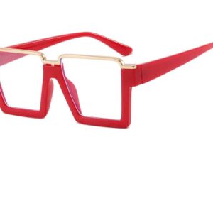 Lunettes simples et rétro de style artistique et polyvalent