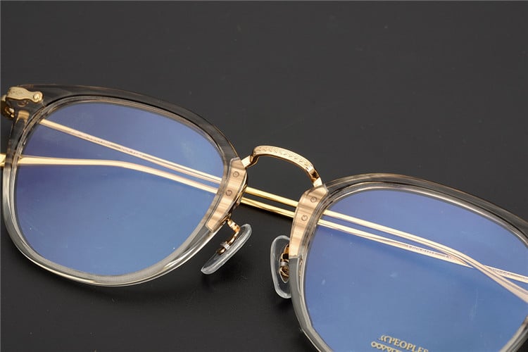 Lunettes transparentes et tendances à cadre rond pour hommes – Image 4