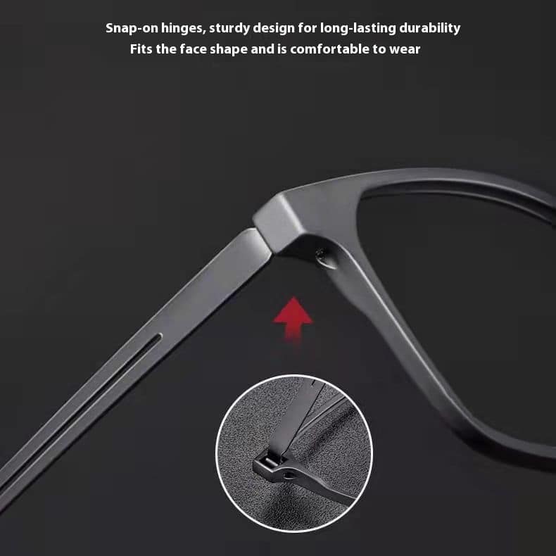 Lunettes de lecture en matériau TR en titane pur de haute qualité pour hommes – Image 5