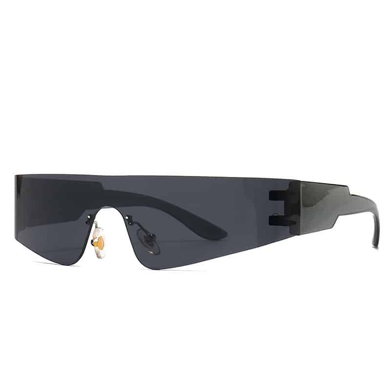 Lunettes de mannequin monobloc à dessus plat à la mode pour femmes – Image 2