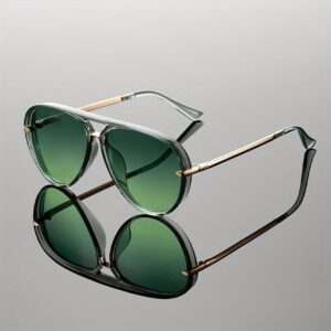 Lunettes de couleur simple semi-métal pour dames