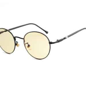 Lunettes anti-lumière bleue. Lunettes d’ordinateur à monture ronde