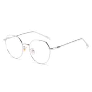 Lunettes en métal de style rétro