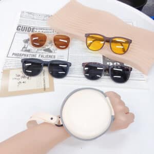 Lunettes de soleil pliables tendance pour femmes