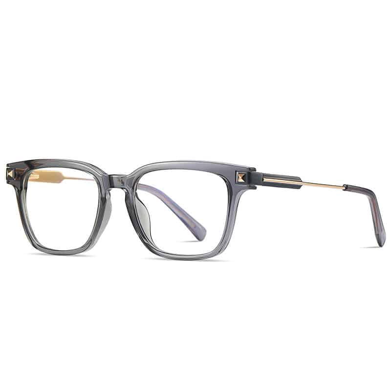 Monture de lunettes anti-lumière bleue pour homme en métal – Image 6