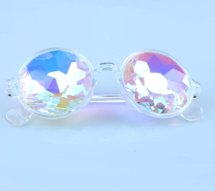 Lunettes de couleur Kaleidoscope de style tendance pour hommes et femmes – Image 4