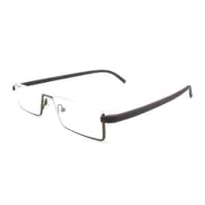 Lunettes de lecture demi-monture pour hommes et femmes HD Confortables et élégantes