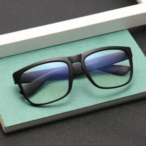 Lunettes à monture de loisirs anti-lumière bleue de mode